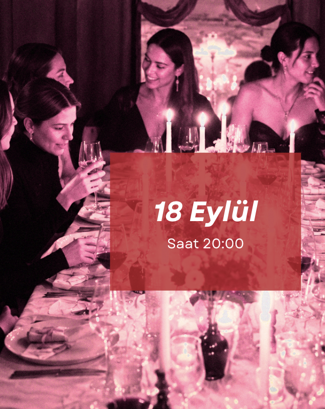 Yaklaşan etkinlik — Circle Dinner, 18 Eylül 20:00
