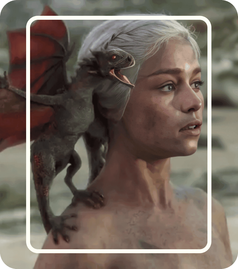 Mother of dragons in GOT